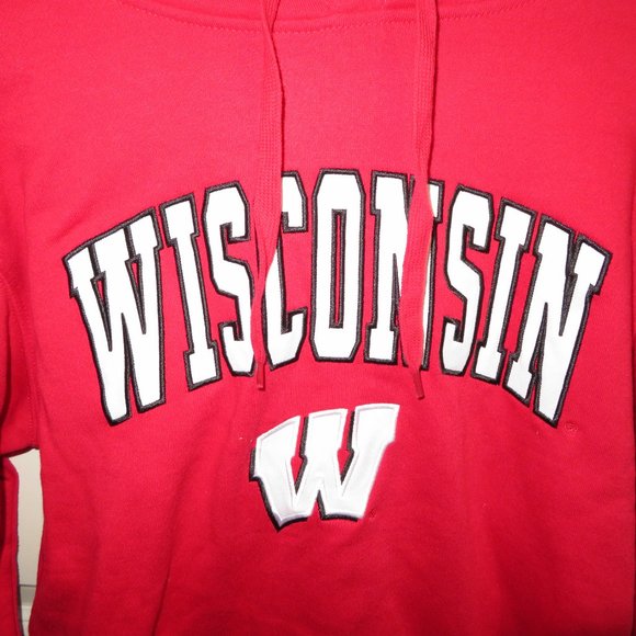 University of Wisconsin Stadium Athletics Hoodie Red Small S - Picture 3 of 4